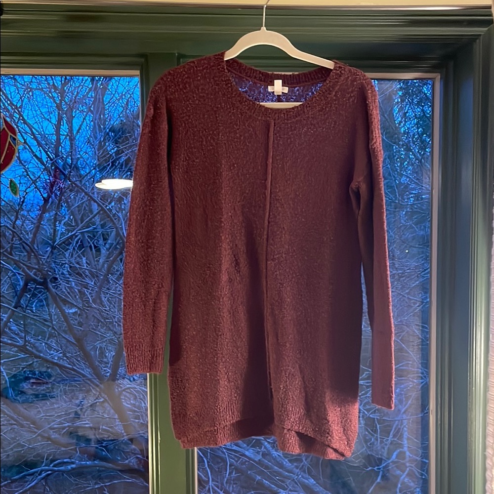 Women’s Burgundy Sweater